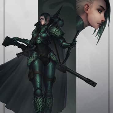 Alpha Legion Fallen Sister by Andrei Kiselev (MyDeads)