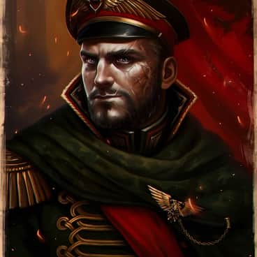 Commissar Frederick Drake by Veronica Anrathi (d1sarmon1a | disarmoniart)