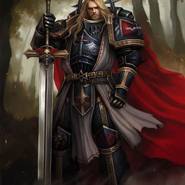 Lion El’Jonson by Veronica Anrathi (d1sarmon1a | disarmoniart)