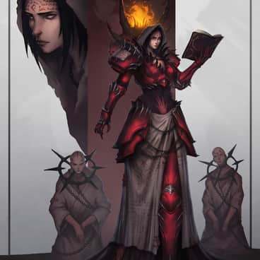 Word Bearers Fallen Sister by Andrei Kiselev (MyDeads)