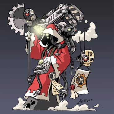 Adeptus Mechanicus by Nacho Fernandez (NachoMon | nacho_comic)