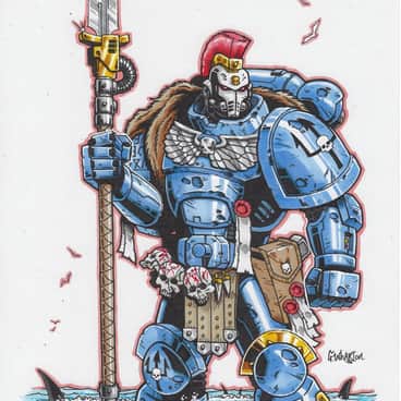 Emperor’s Spears by Garry Wharton (gwhartonart)