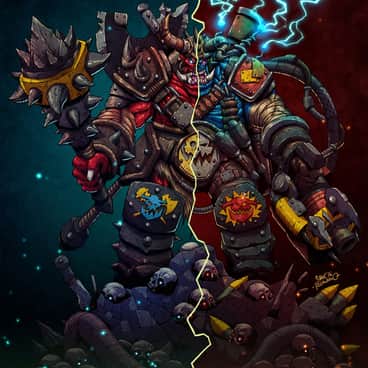 Gork & Mork by Christopher Regalario (shinsirhcart | Shin Sirhc) | Gork & Mork by Christopher Regalario (shinsirhcart | Shin Sirhc)