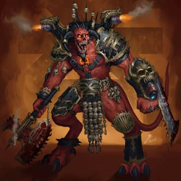Khorne Prince by Brandon Chen (tinman888)