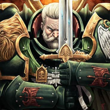 Lion El’Jonson by Rodrigo Lorenzo López (rodrigo.lorenzo.art)