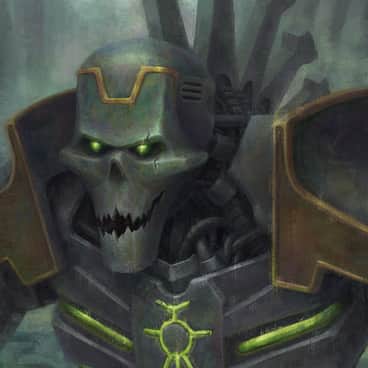 Necron Lord by MediocrityOne