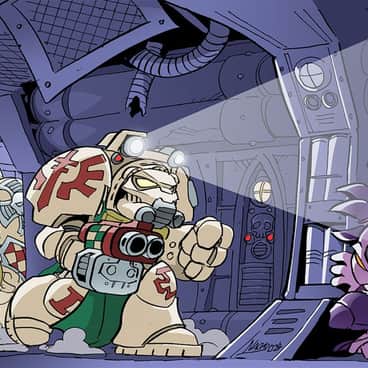 Space Hulk by Nacho Fernandez (NachoMon | nacho_comic)