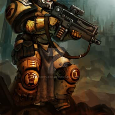 Sternguard Veteran by Kimplate | Sternguard Veteran by Kimplate