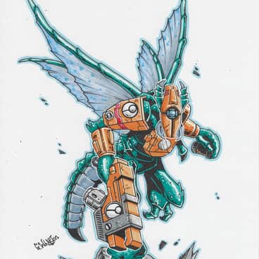 Vespid Stingwings by Garry Wharton (gwhartonart)