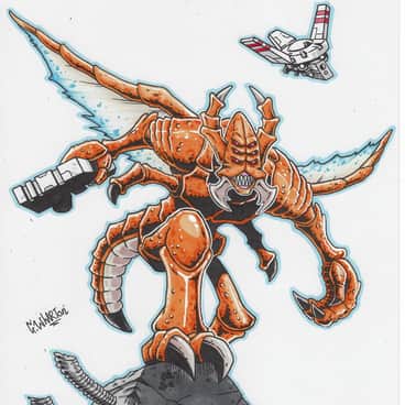 Vespid Stingwings by Garry Wharton (gwhartonart)
