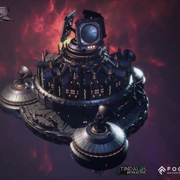 Imperium Outpost Station by François Gand