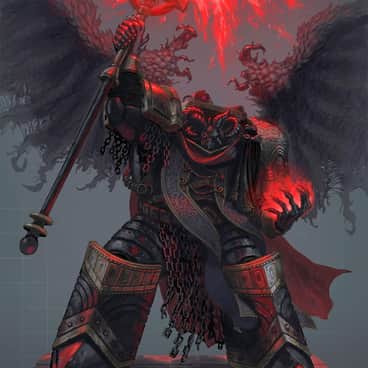 Mohg as a Daemon Prince by Javier Quintana (Masterjavi | ultrakints | ultrakints_art | Ultrakints93)