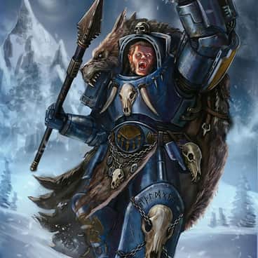 Space Wolf by Karim Babich (angramor_art | Angramor_)