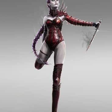 Dark Eldar by Charles Lin (charles.lin.design | charleslineart)