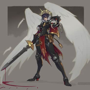 Sister of Battle by Armando Gonzalez-Dorta (armando.artist)