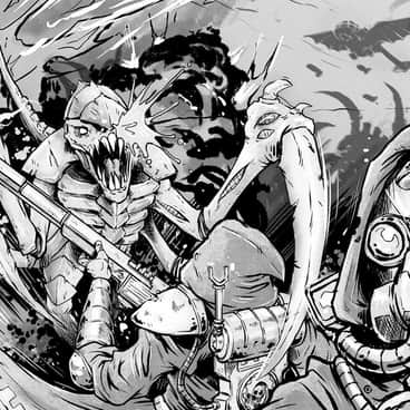Tyranids vs AdMech! by Tom Boyle (pandafunkteam)
