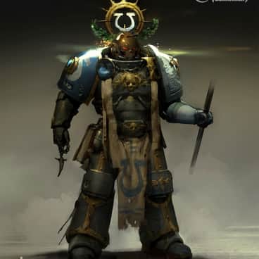 Chaplain Ortan Cassius by Grant Griffin (GGriffinart | grantgriffinart)
