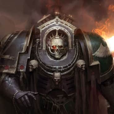 Dark Angels Chaplain by Mykyta Vasilchuk (Nikita Vasilchuk | meduzartist | Mykyta Vasylchuk | AdministrationTall49)
