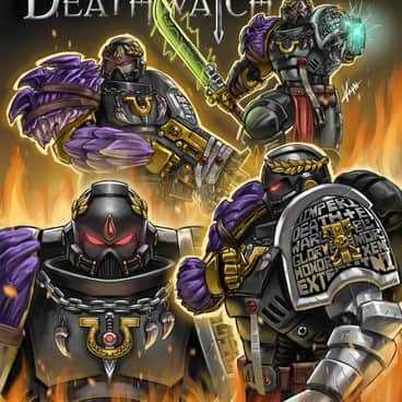 Deathwatch by Kayn Bullet (Kayn_Bullet | kayn_draws)