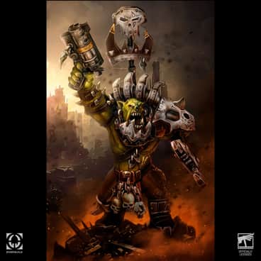 Ork Beast Snagga Nob by Jaime Martinez Querol (Jaime MQ | jaimemq_art)