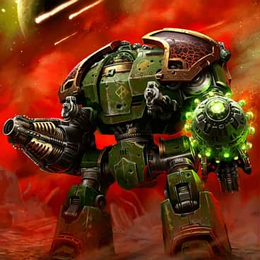 Saturnite Dreadnought by Michael Sanchez (michaelsanchezk | Michael Sánchez Keighley)