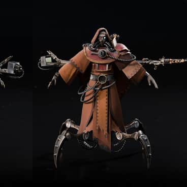 Tech-Priest by Alex Mazire (mazire_alex_art)