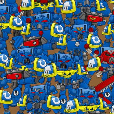 Ultramarines by Psychrome | Ultramarines by Psychrome