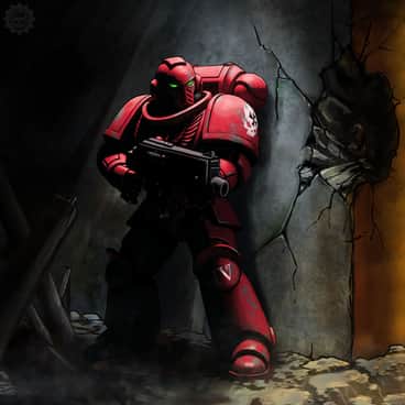 Crimson Paladins by Casey Landreth (40k_gallery | ecogmedia | eCOG Media)