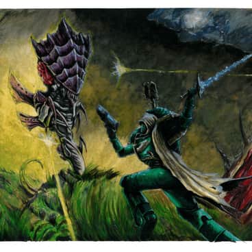 Dark Angel versus Zoanthrope by HreidmaArt (eandril | Hreidmaar)