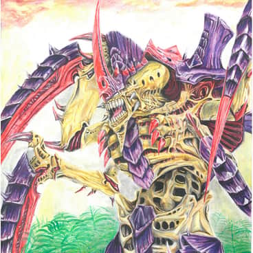 Hive Tyrant by HreidmaArt (eandril | Hreidmaar)