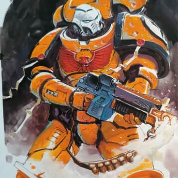 Imperial Fists by Ronan Toulhoat (RonanToulhoat_ | ronan.toulhoat | the_forge_40k)