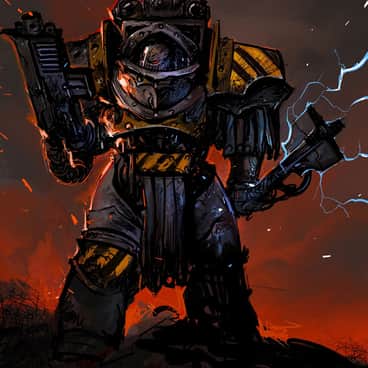 Iron Warrior by Ronan Toulhoat (RonanToulhoat_ | ronan.toulhoat | the_forge_40k)