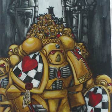Lamenters by Glen Cheal
