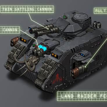 Land Raider by J.A Jewel Ng (wolvenhouur | JA Ng)