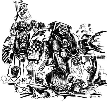 Marines Malevolents by Sonny Zin (sz_artt)