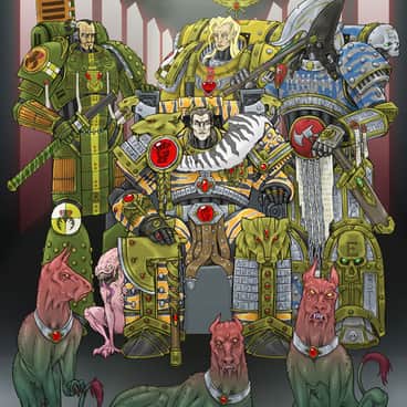 Masters of the Maelstrom by Nicholas Kay (Klausmasterflex | nicholas.kay.artist | nicholaskay | nicholas_kay)