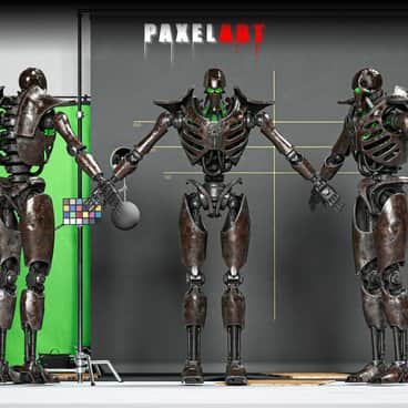 Necron by Alexander Panin (Alexandr Panin | PaxelArt | paxel_art)