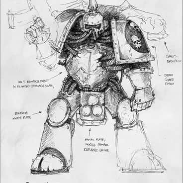 Plague Marine by Jes Goodwin