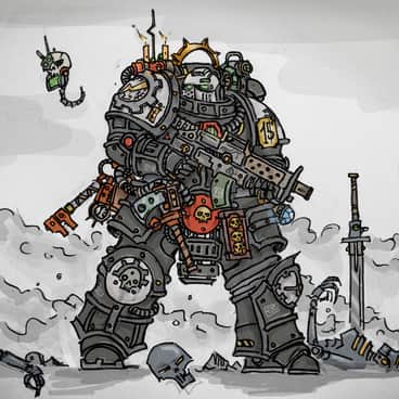 Steel Confessor by Alexander Dahmer (Dahmernation | dahmer.nation)