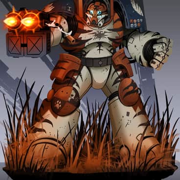Tiger Claws by Wolfdawg Art (Wolfdawgartcorner | Wolfdog-ArtCorner | WolfdawgArt)