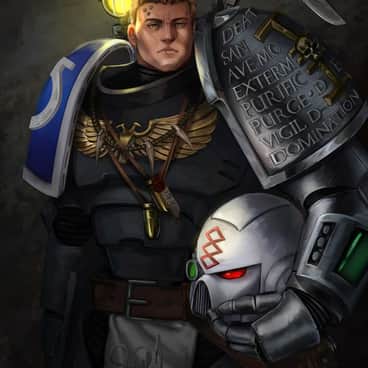 Ultramarine Apothecary by Wildcharge (wildchargeart | Wildcharge Studios)