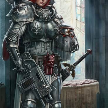Adepta Sororita by afnm_sm (afnm_sm_ | mortimer_sm)