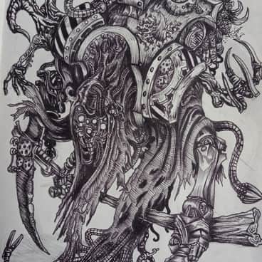 Blight Priest by Maximilian Kuhn (seletron22)