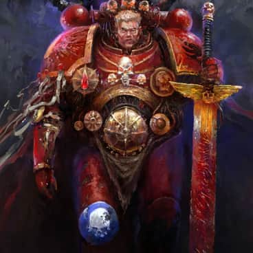 Corrupt Knight of Sanguinius by Živko Kondić (Zhillustrator | zhille)