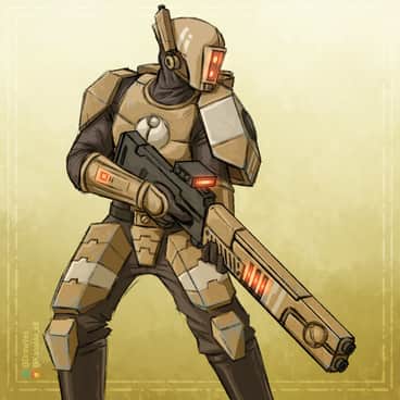 Fire Warrior by Kanaloa (kanaloa_68 | DrawVex)