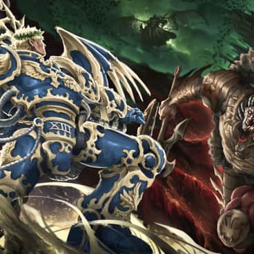 Guilliman vs Angron by Aba Ariel (dumpman)