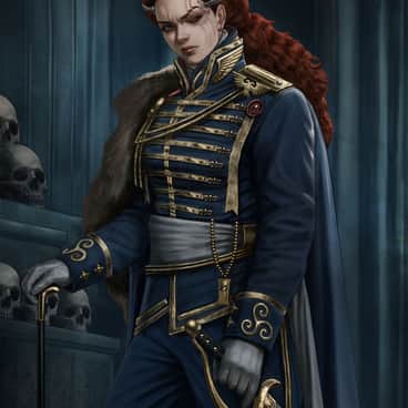 Highborn Noblewoman by afnm_sm (afnm_sm_ | mortimer_sm)