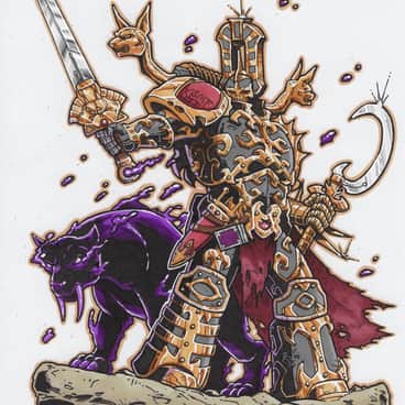 Iskandar khayon by Garry Wharton (gwhartonart)
