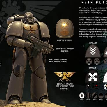 Retributor Astartes by Syama Pedersen (Digital Bones | digital.bones_animation)