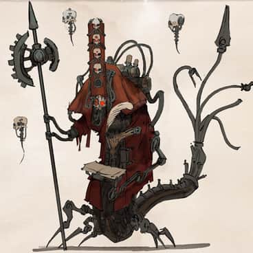 Tech-Priest by Aleksandr Trufanov (ArtTrufanov | art_trufanov | trufanov)